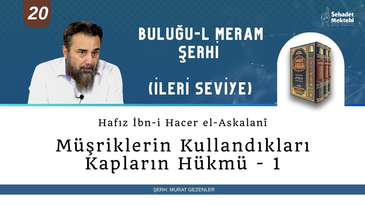 Müşriklerin Kullandıkları Kapların Hükmü - 1