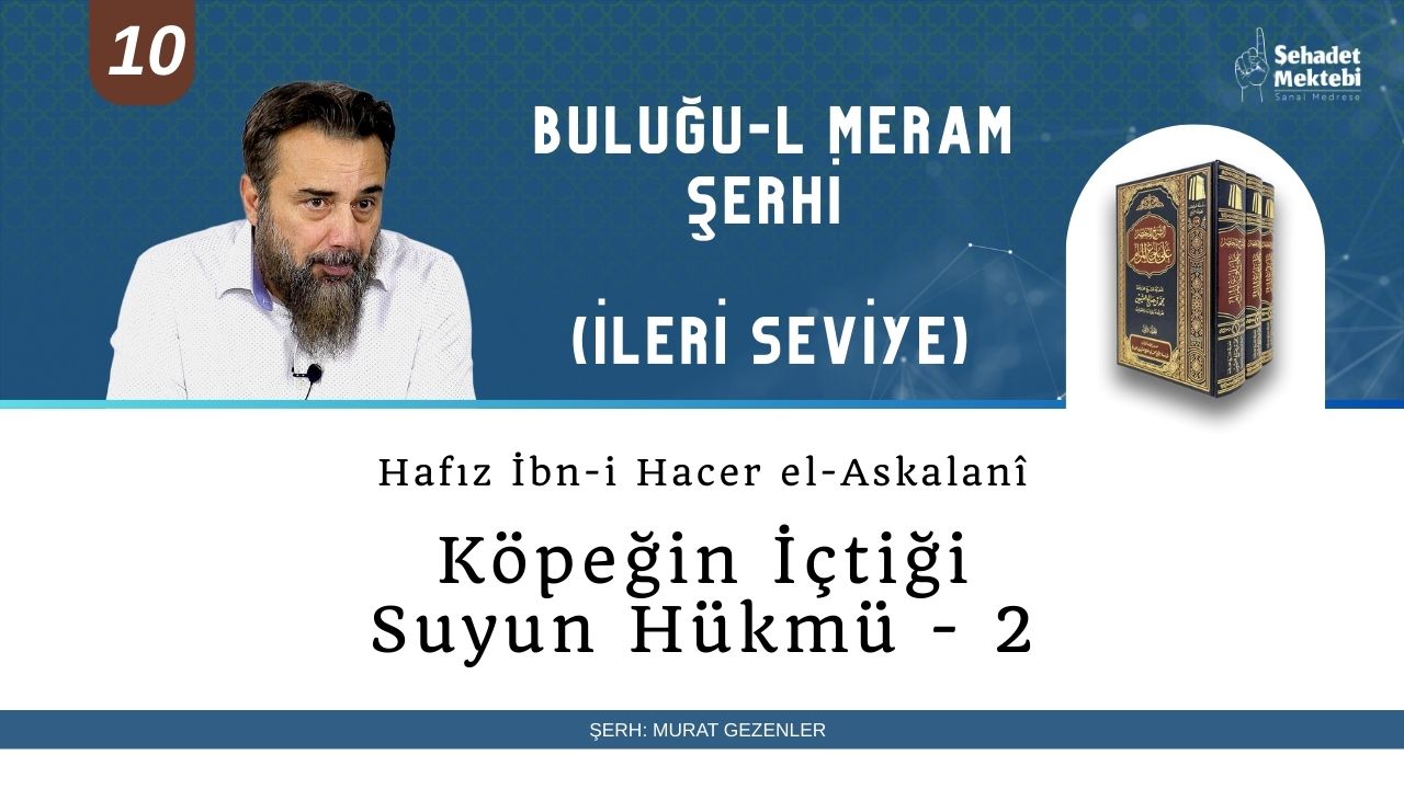 Köpeğin İçtiği Suyun Hükmü - 2