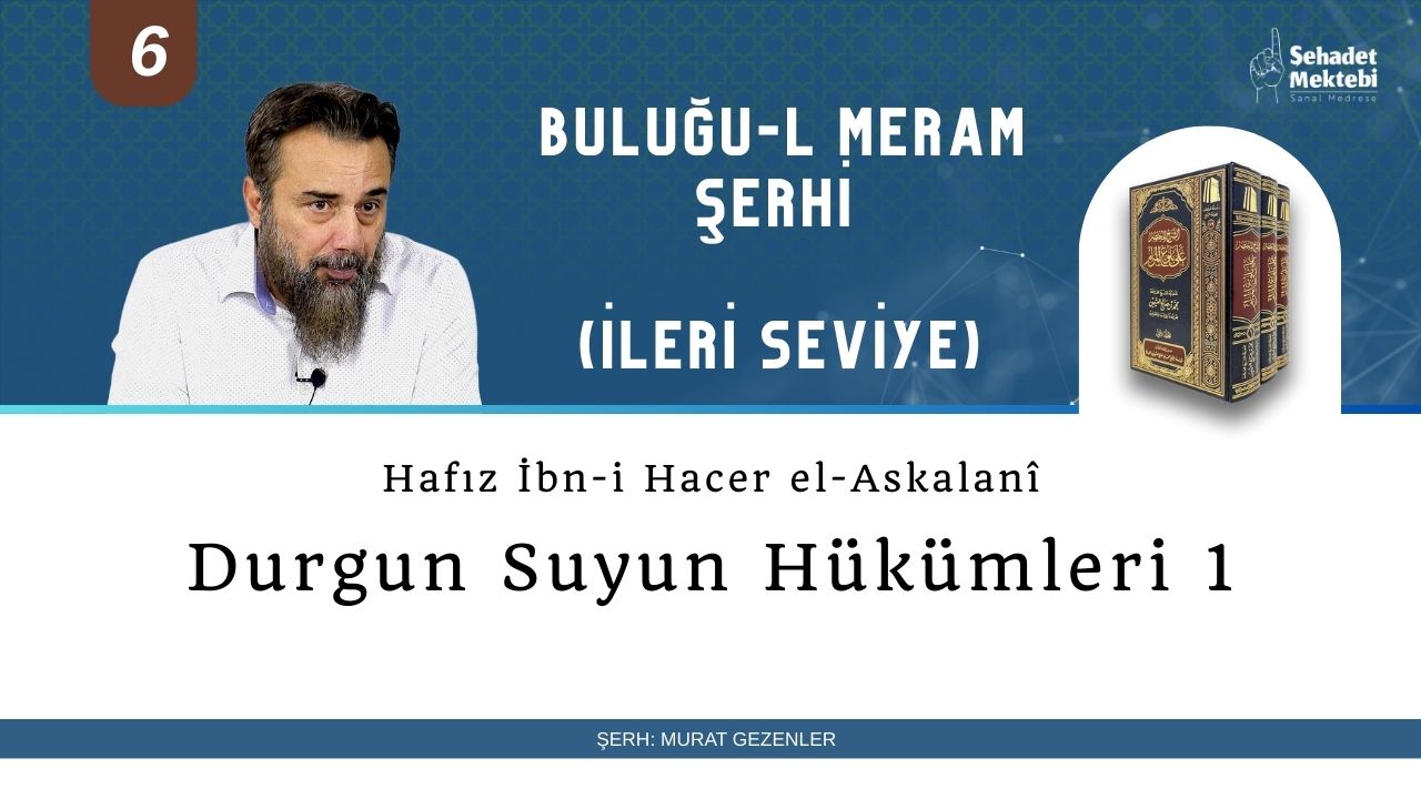 Durgun Suyun Hükümleri 1